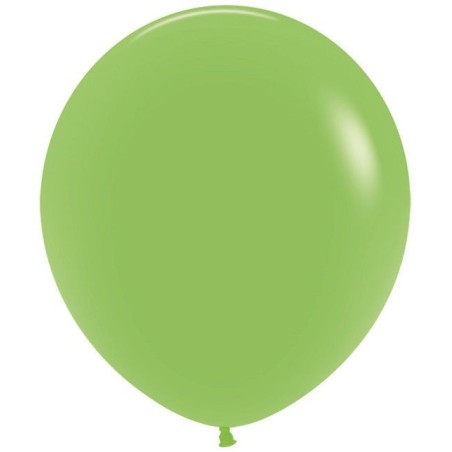 Globo Sempertex 18" 45 cm Verde Lima 6 uds 7703340251820 R18 031