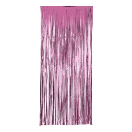 Cortina metalizada rosa 100x240 cm 8422935259568 25956