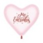 Globo corazon me encantas 30 cm 12 uds