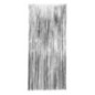 Cortina plata metalizada 1x200 cm para decoraciones fondos