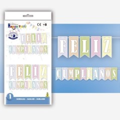 Guirnalda feliz cumpleanos tonos pastel 8429412039880 5263