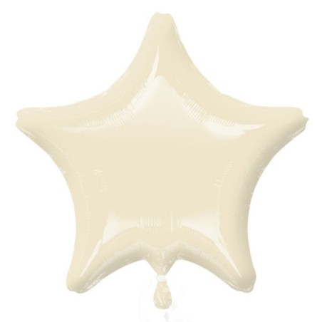 Globo estrella Ivory 45 cm helio o aire 26635224727 22472