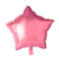 Globo estrella color rosa 46 cm helio o aire