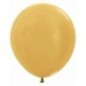Globo R18 oro Sempertex 45 cm 6 uds