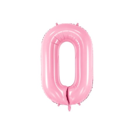Globo numero rosa pastel 86 cm helio o aire 5902230794931 FB1P 0 081