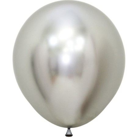 Globo Reflex Sempertex R18 plata 45 cm 7703340179476 R18 981