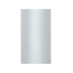 Tul gris rollo de 9 mt x 15 cm para decoraciones 5901157466679 TIU15 091