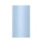 Tul azul claro rollo de 9 mt x 15 cm para decoraciones