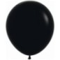 Globos R18 negro 15 uds de 45 cm Sempertex