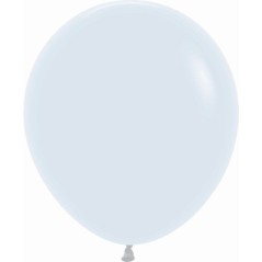Globos R18 blancos 15 uds de 45 cm Sempertex 7703340393919 R18 005 15