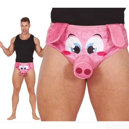Calzoncillo gracioso cerdito slip amigo invisible 8434077182963 18296