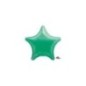 Globo estrella verde 45 cm helio o aire