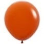 Globos R18 naranja cobrizo 15 uds de 45 cm Sempertex