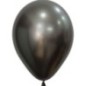 Globos latex gris medianoche 50 uds 30 cm sempertex