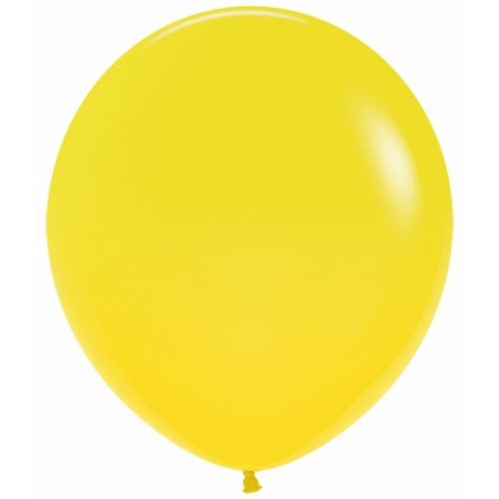 Globos R18 amarillo 15 uds de 45 cm Sempertex 7703340393964 R18 020 15