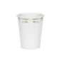 Vasos Blancos decorados 6 uds