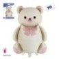 Globo osito oso beige 90x66 cm foil helio o aire