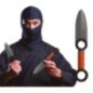 Cuchillo Kunai ninja 18 cm juguete