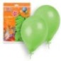 Globos verdes 100 unidades 23 cm 9  latex
