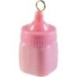 Peso biberon rosa para globos con helio