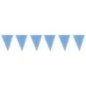 Guirnalda banderines triangulares azules 10 metros