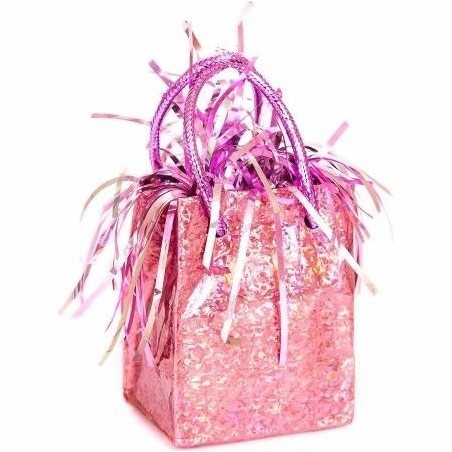 Peso para globos bolsa de regalo rosa. globos baratos online 11179490127 49012