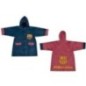 Chubasquero impermeable transparente FC Barcelona infantil