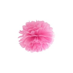 Pom pom rosa de papel de 25 cm para decoraciones 5901157469267 PP25 006
