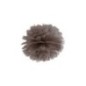 Pom pom marron chocolate de papel de 25 cm para decoraciones