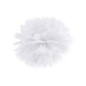 Pom pom blanco de papel de 35 cm para decoraciones
