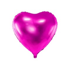 Globo forma corazon 45 cm rosa fucsia 5902230771925 FB9M 006