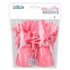 Pesos para globos 2 unidades rosa 8712026217059 21705