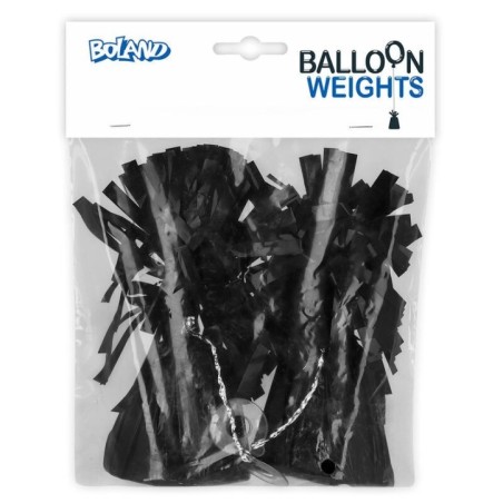 Pesos para globos 2 unidades negros 8712026217127 21712