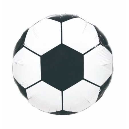 Globo balon de futbol redondo 45 cm helio o aire 8433584934232 93423