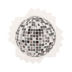 Servilletas bola disco 12 uds 33 cm 8433584957958 95795