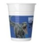Vasos Jurasic World 2 dinosaurios 8 uds