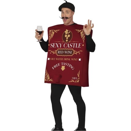Disfraz vino frances Chateau la pompette talla L 8434077862414 86241