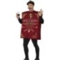 Disfraz vino frances Chateau la pompette talla L