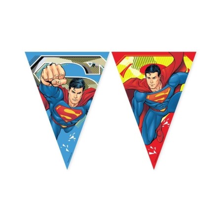 Banderin triangular Superman papel 230cm 5201184979310 97931