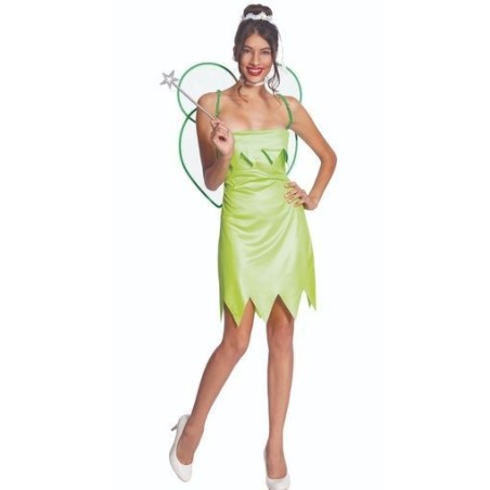 Disfraz hada verde mujer campanilla talla L 8434077863497 86349