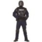 Disfraz policia SWAT para hombre talla L