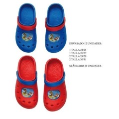Zuecos crocs Patrulla Canina rojos o azules 5204679060975 PT09805 T26RO