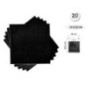 Servilletas Negro 20 uds 33 cm