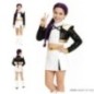 Disfraz K-Pop blanco rumi infantil