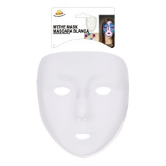 Media careta blanca decorar mujer -El Informal Santander