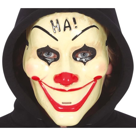 Mascara payaso asesino ha ha pvc -El Informal Santander