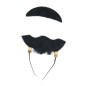Perilla y bigote negro pirata