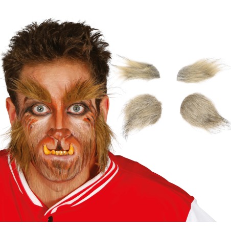 Patillas y cejas hombre lobo teenw olf-El Informal Santander