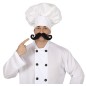 Bigote con elastico 21,5 cm negro grande