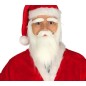 Barba bigote y cejas blancas papa noel